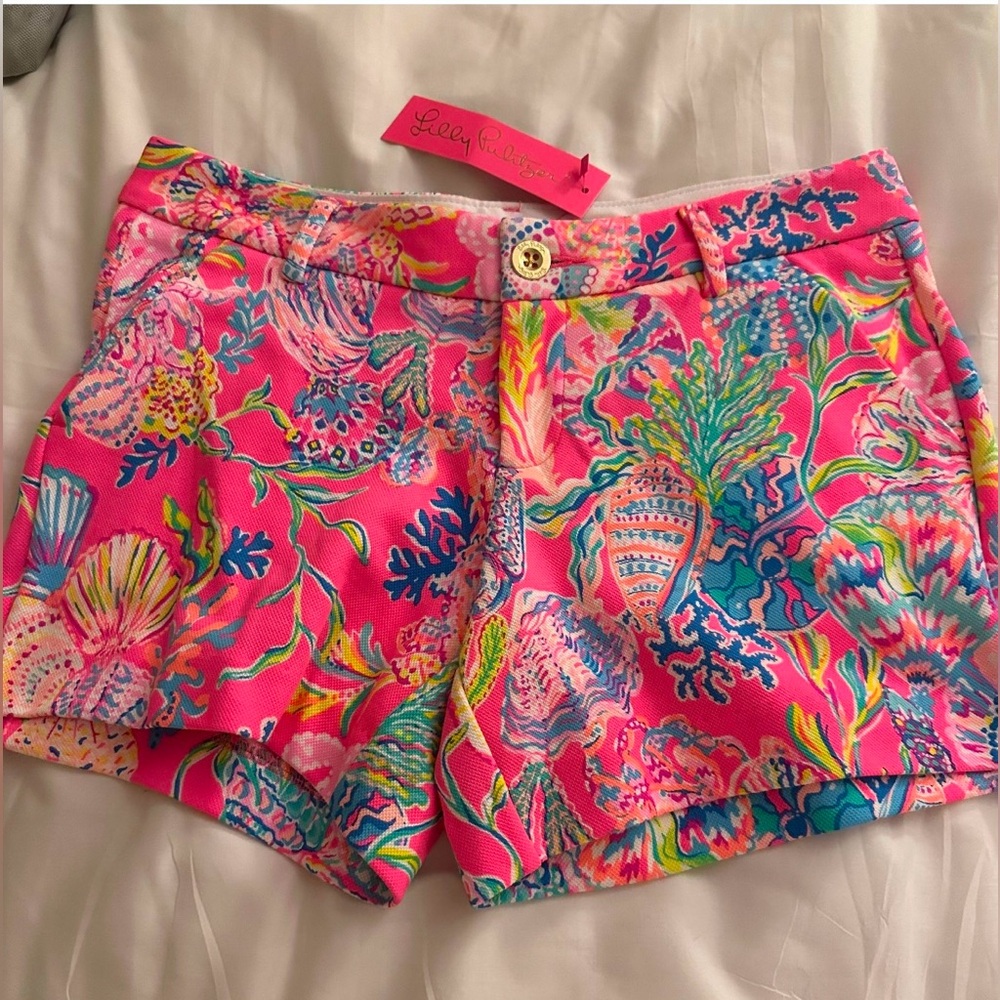 Lilly Pulitzer Women's Pink Patterned Shorts